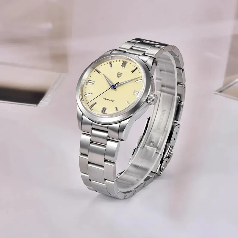 Pagani Design Beige Dial Quartz Sports Men's Watch-  PD-1731